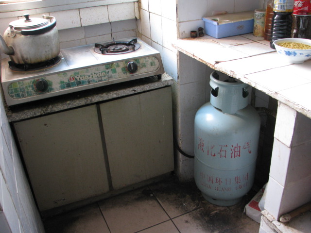 煤气罐、煤气灶