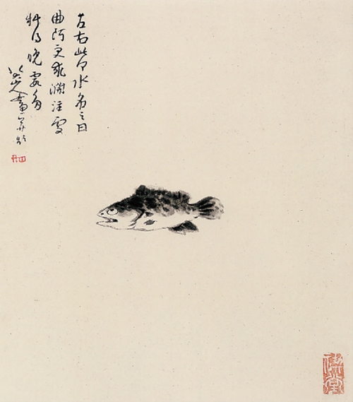 八大山人和叶永清比较 鳜鱼