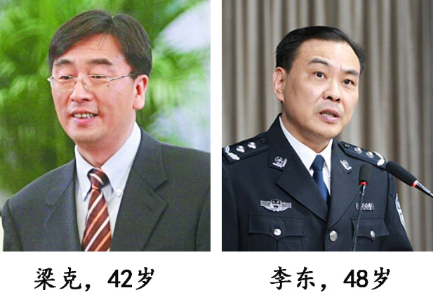 李东接替梁克任北京国安局长——看上去42岁的梁克比48岁的李东老许多