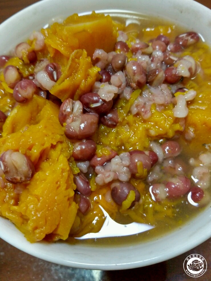 南瓜红豆粥
