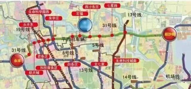 实锤了地铁33号线覆盖北七家市住建委官方回复