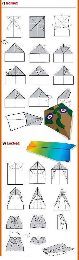 12种纸飞机折纸教程做给小朋友们吧