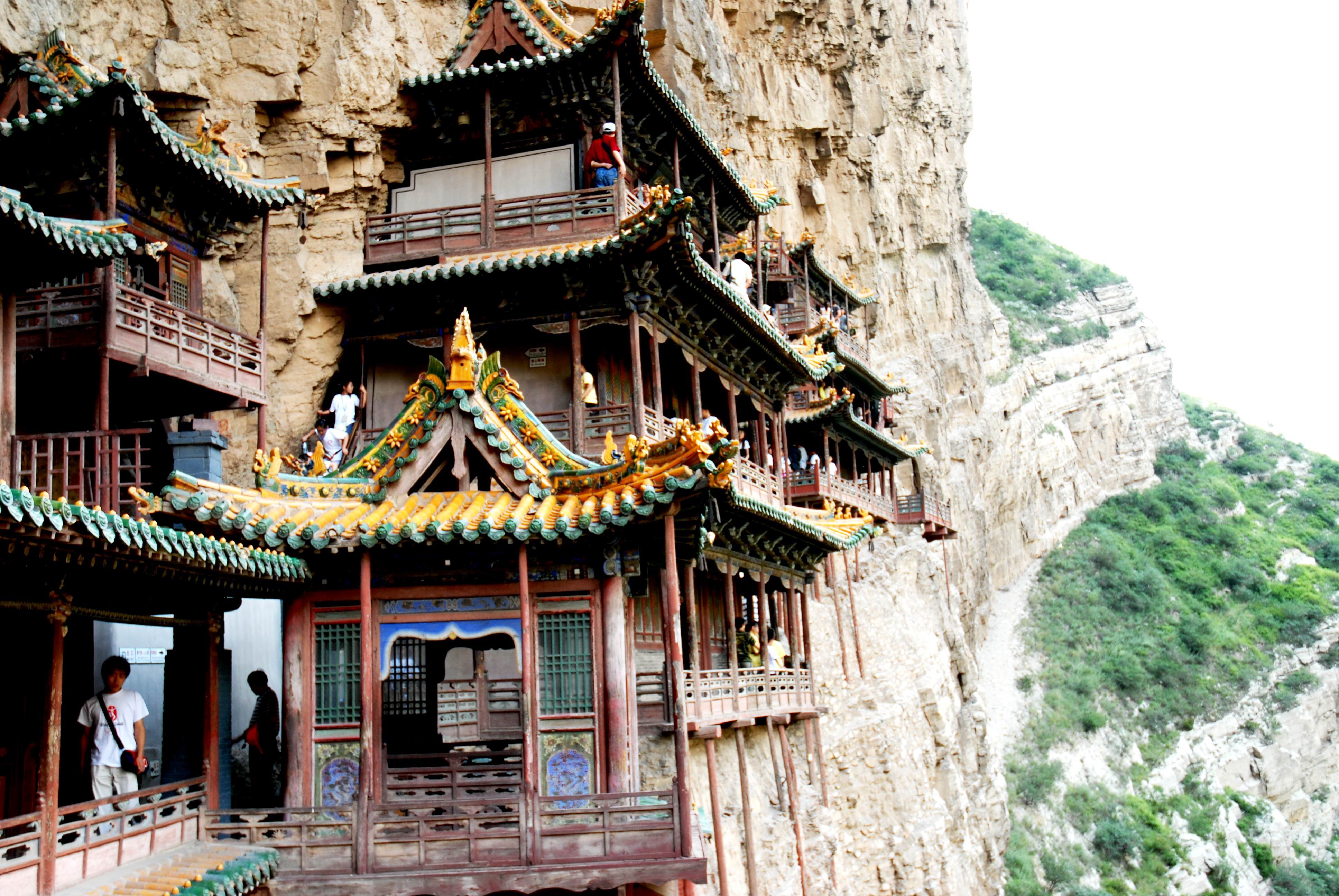 福建漳州悬空寺图片