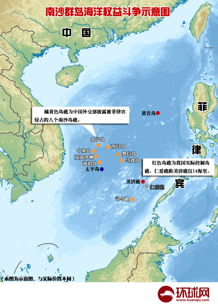 專家稱仁愛礁已被中方控制,附位置圖