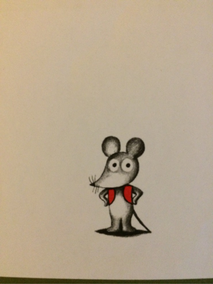 鼠小弟的小背心简笔画图片