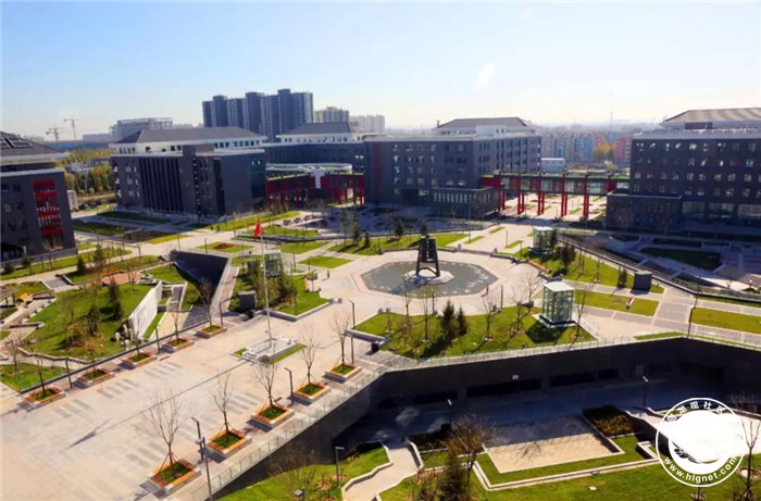 北京师范大学校园全景图片