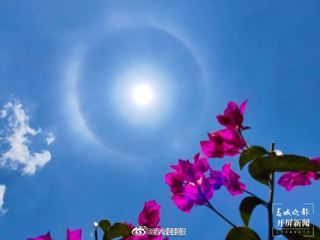 【分享美景！#大理多地出现日晕奇观#[哇]】3.jpg